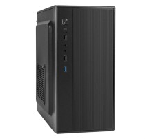 Корпус MINITOWER mATX W/PSU 2хUSB+USB3.0 HD Audio черный BAA-408U EX298155RUS EXEGATE