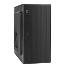 Корпус MINITOWER mATX W/PSU 2хUSB+USB3.0 HD Audio черный BAA-408U EX298155RUS EXEGATE