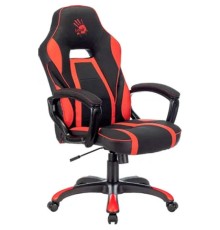 Кресло игровое A4Tech Bloody GC-250 черный/красный эко.кожа/ткань крестов. (1392898)