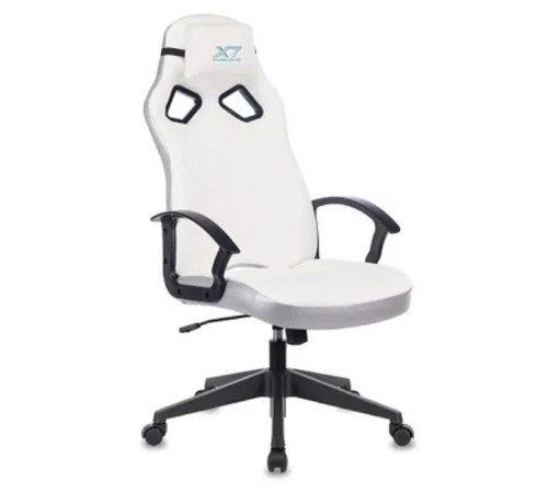 Кресло игровое A4Tech X7 GG-1000W белый эко.кожа крестов. пластик черный (1488260)