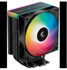 Кулер для процессора DEEPCOOL AG400 BK ARGB V2 черный 120мм алюминий+медь 2100rpm 31.6db 4-pin 220W 154мм