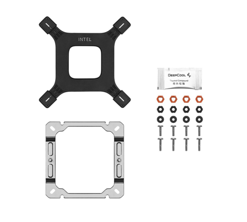 Кулер для процессора DEEPCOOL AG500 WH ARGB V2 белый 120мм алюминий+медь 1850rpm 29.4db 4-pin 240W 155мм Кулер для процессора DEEPCOOL AG500 WH ARGB V2 белый 120мм алюминий+медь 1850rpm 29.4db 4-pin 240W 155мм