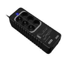 ИБП CBR [LHT-650-6E] Offline 650VA/360W 5Ah12V 6 x Shuko+ Breaker