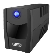 ИБП CBR [QTM-650-2E] Line Interactive  650VA/360W 7Ah12V 2 x Shuko, USB-A, RJ45/11