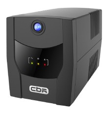 ИБП CBR [QTM-1500-4E] Line Interactive  1500VA/900W 9Ah12V 4 x Shuko, USB-A, RJ45/11