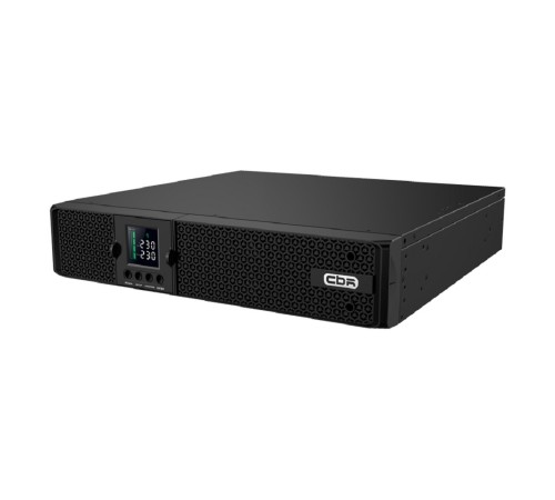 ИБП CBR [PRT-1500-8C] Line Interactive Smart 1500/1350 RT 8 x C13, LCD, USB-A, RS232, EPO, SNMP slot