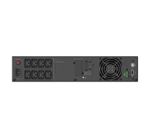 ИБП CBR [ERT-1500-8C] Online 1500VA/1500W RT 8 x C13, LCD, USB-A, RS232, EPO, SNMP slot