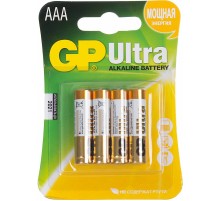 Батарея GP Ultra Alkaline 24AU LR03 AAA (4шт)