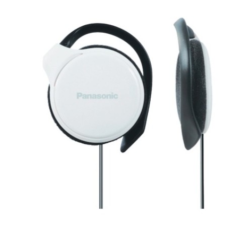 Наушники накладные Panasonic RP-HS46E 1.1м белый проводные крепление за ухом (RP-HS46E-W)