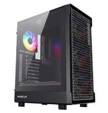 Powercase Mistral PA5B, Tempered Glass, 4x 120mm FRGB Fans, чёрный, ATX  (CMOAB-L4)