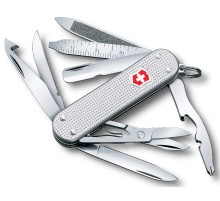 Нож перочинный Victorinox MiniChamp Alox (0.6381.26) 58мм 14функций серебристый