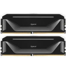 Модуль памяти Apacer  DDR5  32GB  5200MHz DIMM NOX RGB Black Gaming Memory (PC5-41600) CL40 1.25V Kit (2x16GB) (Retail) 2048*8 Heat Sink (Retail) 3 years (AH5U32G52C522NBAA-2)