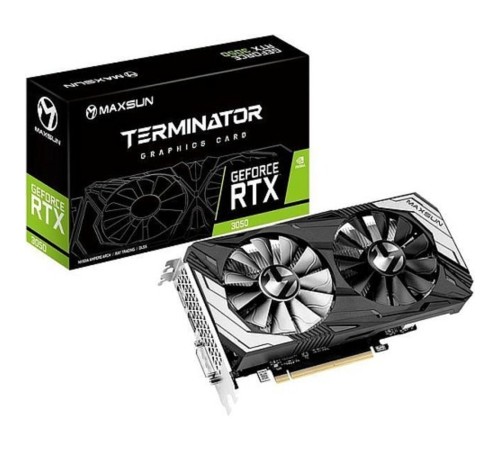 Видеокарта MAXSUN MS-RTX3050 Terminator 6G (MS-RTX3050 TR 6G S2) RTL