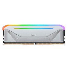 Оперативная память Apacer  DDR5  16GB  5600MHz DIMM NOX RGB White Gaming Memory (PC5-41600) CL40 1.25V (Retail) 2048*8  Heat Sink (Retail) 3 years (AH5U32G56C522NWAA-1)