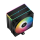 Кулер для процессора DEEPCOOL AG500 BK ARGB V2 черный 120мм алюминий+медь 1900rpm 29.4db 40pin 240W 160мм