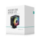 Кулер для процессора DEEPCOOL AG500 BK ARGB V2 черный 120мм алюминий+медь 1900rpm 29.4db 40pin 240W 160мм