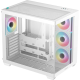 Корпус Deepcool CG530 4F WH без БП, боковое окно (панорама), 3x120мм ARGB Reverce вентилятора на боковой стенке, 1x120мм ARGB вентилятор сзади, белый, ATX