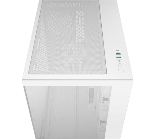 Корпус Deepcool CG530 4F WH без БП, боковое окно (панорама), 3x120мм ARGB Reverce вентилятора на боковой стенке, 1x120мм ARGB вентилятор сзади, белый, ATX