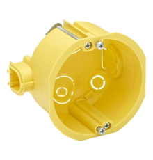 Systeme electric LEX1450414R Коробка монтажная Гипрок 68мм металлические лапки