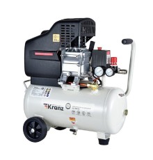 Компрессор воздушный Kranz KR-1500/24, 1500Вт, 230 л/мин, 24л