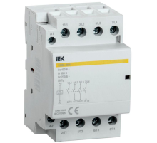 Контактор модульный КМ63-40М AC/DC IEK MKK21-63-40
