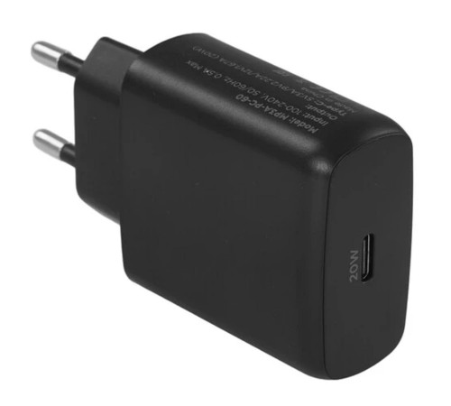 Cablexpert зарядное устройство 20Вт GaN, 3А, QC4.0/PD, 1xType-C, черный, пакет (MP3A-PC-60) Cablexpert зарядное устройство 20Вт GaN, 3А, QC4.0/PD, 1xType-C, черный, пакет (MP3A-PC-60)