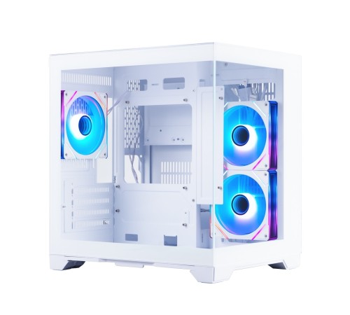 1STPLAYER MEGAVIEW MV6-TP ARGB White / mATX / 3x120mm ARGB fans / MV6-TP-WH-2FC7R-W-1FC7-W 1STPLAYER MEGAVIEW MV6-TP ARGB White / mATX / 3x120mm ARGB fans / MV6-TP-WH-2FC7R-W-1FC7-W
