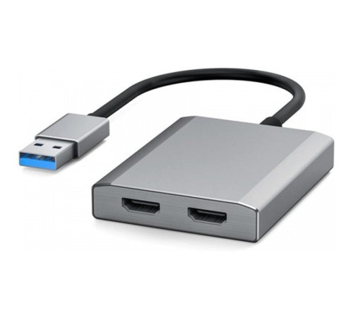 KS-is KS-821 Адаптер USB 3.0 на HDMIx2 4K+1080p KS-is KS-is KS-821 Адаптер USB 3.0 на HDMIx2 4K+1080p KS-is