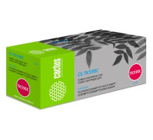 Картридж лазерный Cactus CS-TK590C голубой (5000стр.) для Kyocera FS-C2526MFP/C2626MFP/C5250DN/C2026MFP