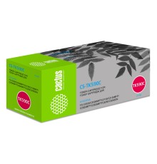 Картридж лазерный Cactus CS-TK590C голубой (5000стр.) для Kyocera FS-C2526MFP/C2626MFP/C5250DN/C2026MFP