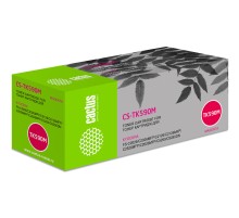 Картридж лазерный Cactus CS-TK590M пурпурный (5000стр.) для Kyocera FS-C2026MFP/C2126MFP/C2526MFP/C2626MFP/C5250DN