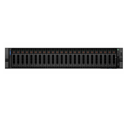 Шасси серверное DELL PowerEdge R7625 24SFF SATA/SAS(inc. 4xNVMe)/noCPU 2xHS/noMEM/PERC H965i/noDrives/RC4 2xLP 4xFH/2xGE/Bezel/IDRAC9 ENT/noPSU/RailsCMA/1YWARR