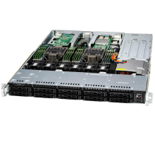 Сервер Supermicro SuperServer 1U 121C-TN10R noCPU(2)4th/5th Gen(MCC Carrier)/TDP 350W/no DIMM(16)/10 SAS/SATA(AOC-S3916L)/2x10Gb/2x860W/SFT-DCMS-SINGLE/2nd config
