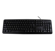 Exegate Клавиатура Exegate LY-331L5, <USB, шнур 2,2м, черная,  104кл, Enter большой>, Color box