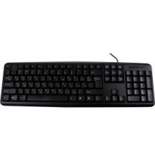Exegate Клавиатура Exegate LY-331L5, <USB, шнур 2,2м, черная,  104кл, Enter большой>, Color box