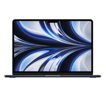 Apple MacBook Air 13-inch Mid 2022 [MC7X4PA/A] (КЛАВ.РУС.ГРАВ.) Midnight 13.6" Liquid Retina {(2560x1600) M2 8C CPU 8C GPU/16GB/256GB SSD/рекоменд.переходник 11007065}