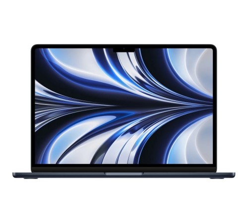 Apple MacBook Air 13-inch Mid 2022 [MC7X4PA/A] (КЛАВ.РУС.ГРАВ.) Midnight 13.6" Liquid Retina {(2560x1600) M2 8C CPU 8C GPU/16GB/256GB SSD/рекоменд.переходник 11007065}