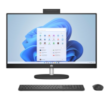 HP 27-cr0033ci NT 27" FHD(1920x1080) Core i3-1315U, 8GB DDR4 3200 (2x8GB), SSD 512Gb,  Intel Internal Graphics, noDVD, kbd(rus)&mouse wireless, HD Webcam,  Jet Black, Windows 11 SL, 1Y Wty