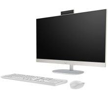 HP 27-cr1018ci NT 27" FHD(1920x1080) Intel Ultra7-155U, 16GB DDR5 5600 (1x16GB), SSD 512Gb,  Intel Internal Graphics, noDVD, kbd(rus)&mouse wireless, HD Webcam,  Shell White, FreeDOS, 1Y Wty
