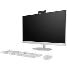 HP 27-cr1018ci NT 27" FHD(1920x1080) Intel Ultra7-155U, 16GB DDR5 5600 (1x16GB), SSD 512Gb,  Intel Internal Graphics, noDVD, kbd(rus)&mouse wireless, HD Webcam,  Shell White, FreeDOS, 1Y Wty