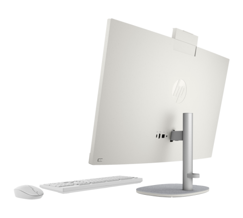 HP 27-cr1018ci NT 27" FHD(1920x1080) Intel Ultra7-155U, 16GB DDR5 5600 (1x16GB), SSD 512Gb,  Intel Internal Graphics, noDVD, kbd(rus)&mouse wireless, HD Webcam,  Shell White, FreeDOS, 1Y Wty
