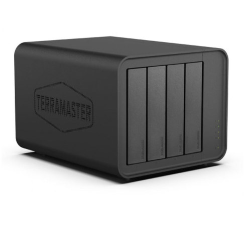 Сетевой накопитель TerraMaster F4-424 Max tower NAS 10C 4,4Ghz/8Gb(upto 64Gb)/TRAID Plus,JBOD,RAID0,1,10,5,6/up to 4 HS SATA(3,5' or 2,5')/2xM.2 2280 NVMe/2xUSB3.2 1xUSB Type-C/HDMI/2x10GbE RJ-45/iSCSI/1xPS/1YW