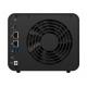 Сетевой накопитель TerraMaster F4-424 Max tower NAS 10C 4,4Ghz/8Gb(upto 64Gb)/TRAID Plus,JBOD,RAID0,1,10,5,6/up to 4 HS SATA(3,5' or 2,5')/2xM.2 2280 NVMe/2xUSB3.2 1xUSB Type-C/HDMI/2x10GbE RJ-45/iSCSI/1xPS/1YW