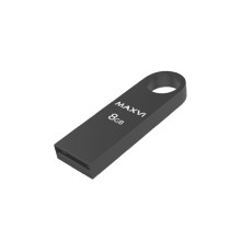 Maxvi USB Drive 8GB MK dark-grey, монолит, металл, USB 2.0