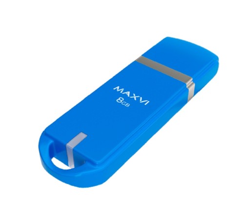 Maxvi USB Drive 8GB P3 sky blue, монолит с колпачком, ABS пластик, USB 2.0 Maxvi USB Drive 8GB P3 sky blue, монолит с колпачком, ABS пластик, USB 2.0
