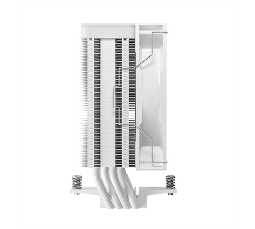 Кулер для процессора DEEPCOOL AG400 WH ARGB V2 LGA1851/1700/1200/115X/AM5/AM4 (18шт/кор, TDP 220W, PWM, ARGB Fan 120mm, 4 тепл. трубки, белый) RET Кулер для процессора DEEPCOOL AG400 WH ARGB V2 LGA1851/1700/1200/115X/AM5/AM4 (18шт/кор, TDP 220W, PWM, ARGB Fan 120mm, 4 тепл. трубки, белый) RET