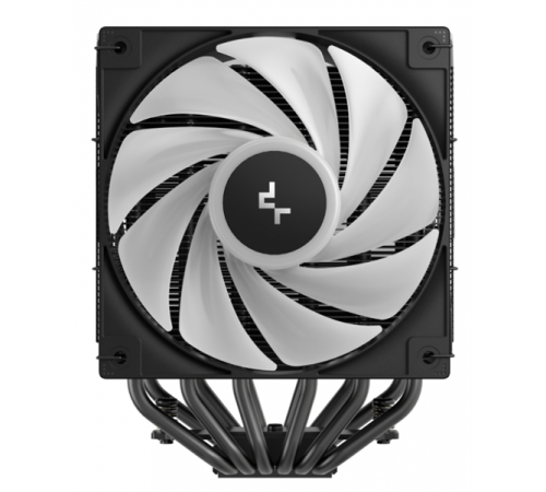 Кулер для процессора DEEPCOOL AG620 BK ARGB V2 LGA20XX/1700/1200/115X/AM5/AM4 (9шт/кор, TDP 260W, PWM, ARGB DUAL Fan 120mm, 6 тепл. трубок, черный) RET Кулер для процессора DEEPCOOL AG620 BK ARGB V2 LGA20XX/1700/1200/115X/AM5/AM4 (9шт/кор, TDP 260W, PWM, ARGB DUAL Fan 120mm, 6 тепл. трубок, черный) RET