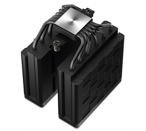Кулер для процессора DEEPCOOL AG620 BK ARGB V2 LGA20XX/1700/1200/115X/AM5/AM4 (9шт/кор, TDP 260W, PWM, ARGB DUAL Fan 120mm, 6 тепл. трубок, черный) RET Кулер для процессора DEEPCOOL AG620 BK ARGB V2 LGA20XX/1700/1200/115X/AM5/AM4 (9шт/кор, TDP 260W, PWM, ARGB DUAL Fan 120mm, 6 тепл. трубок, черный) RET