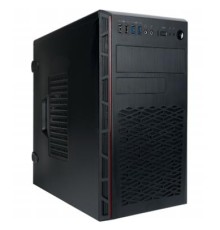 Корпус IN WIN 6196819 MiniTower mATX 12 Вт Цвет черный EMR065/6196819