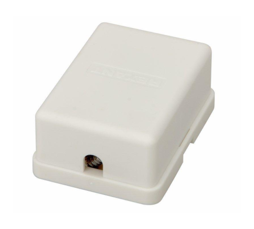 Rexant (03-0002) Розетка телефонная внешняя, 2 порта UTP, RJ-14 (6P4C), CAT 3